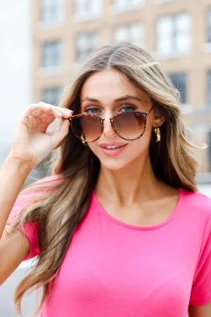 Key Largo Tortoise Round Sunglasses