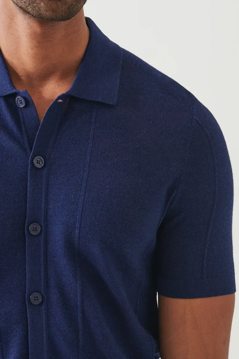 Knit Button Up