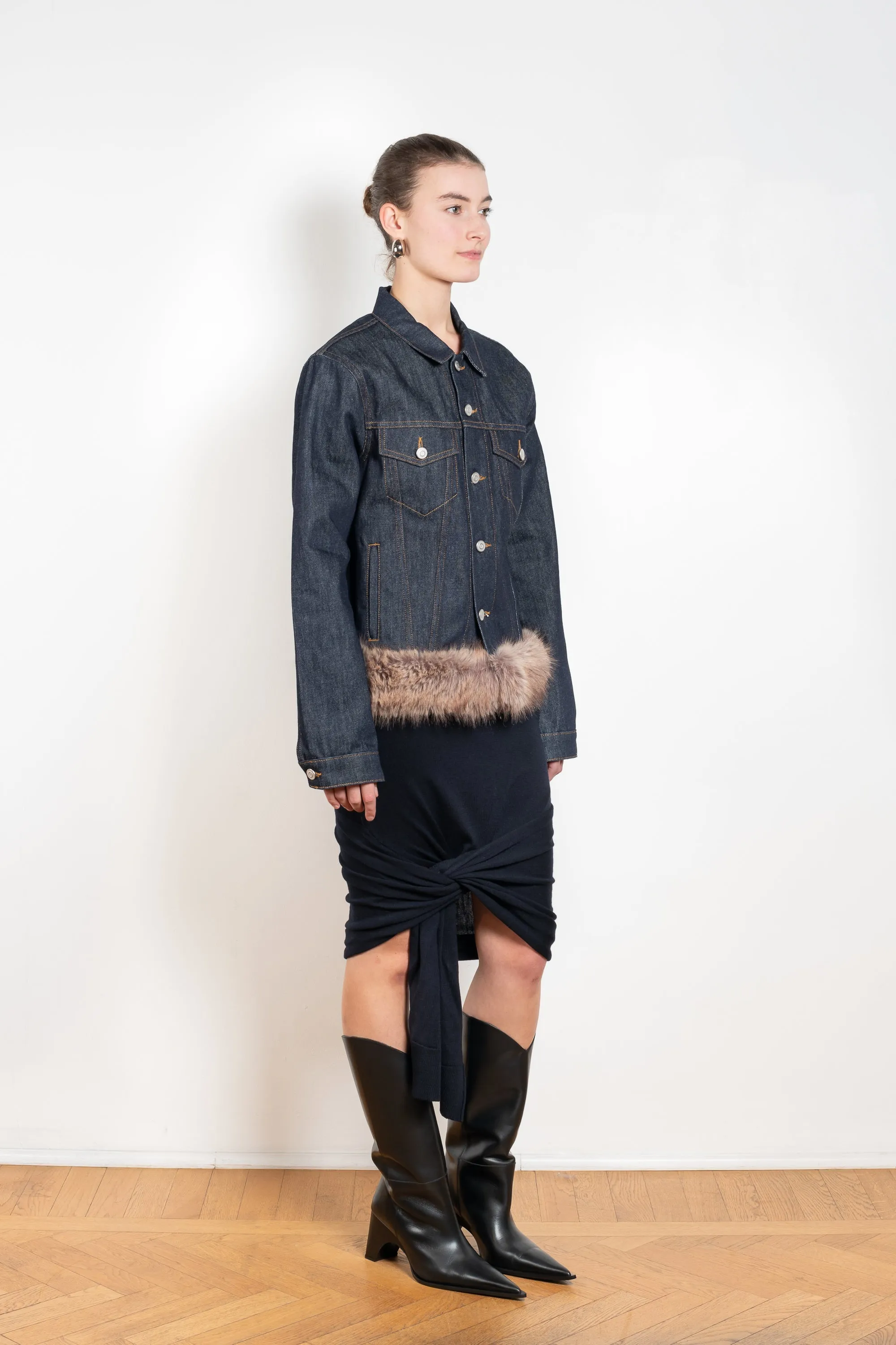 Knotted Bottom Skirt