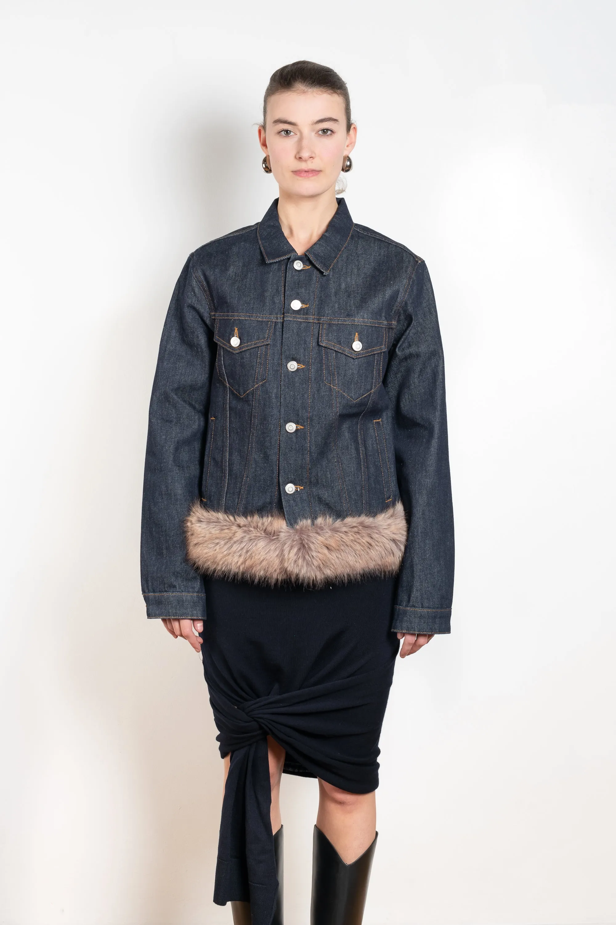 Knotted Bottom Skirt