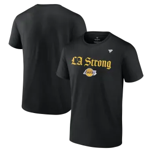 LA LAKERS UNISEX LA STRONG SHORT SLEEVE TEE
