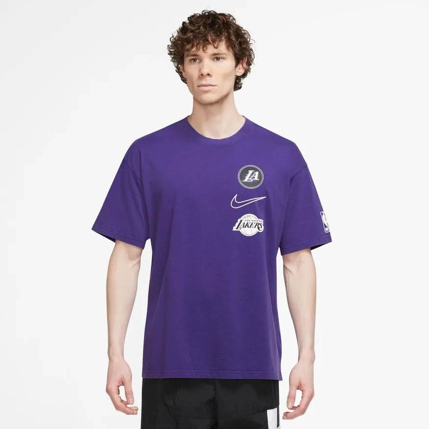 Lakers City Edition 22 Courtside Max90 1 Tee