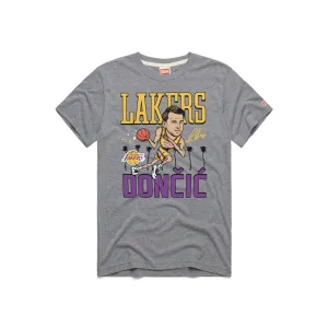 Lakers Doni Dribble Palms SS Tee