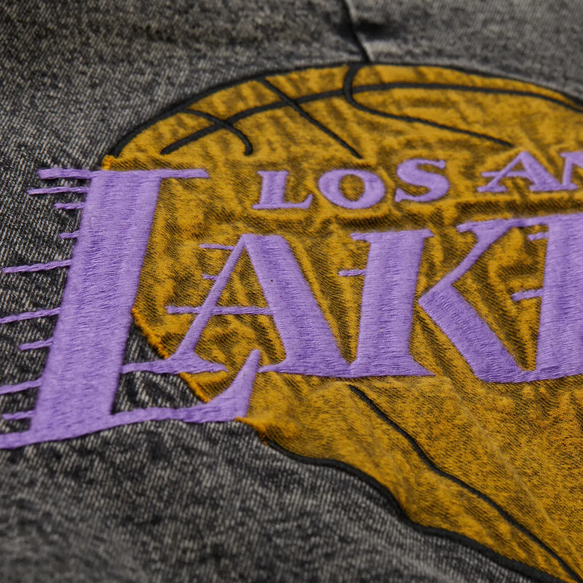 Lakers M&N x Purple Bomber Jacket