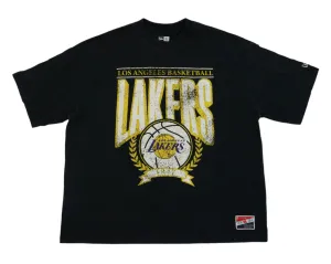 Lakers Throwback Acid Washed Full Front Tee