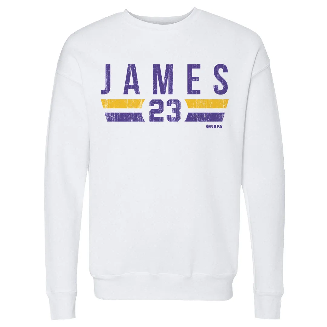 LeBron James Los Angeles Font