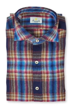 Linen Check Shirt