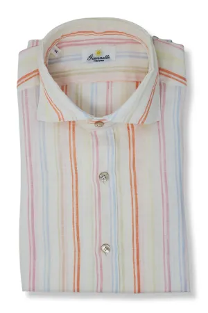 Linen Pin Stripe Shirt