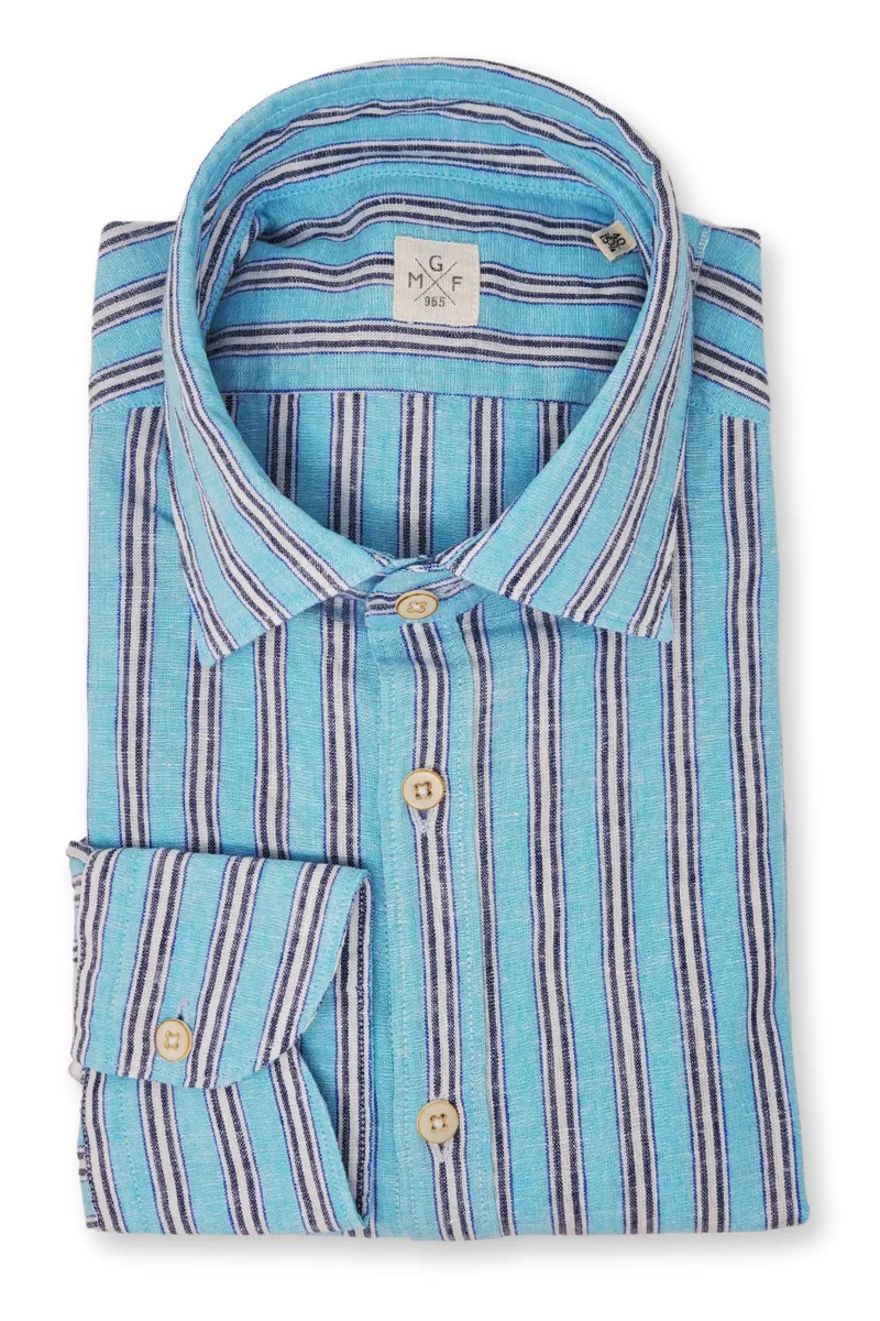 Linen Stripe Shirt