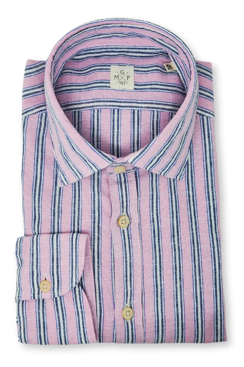 Linen Stripe Shirt