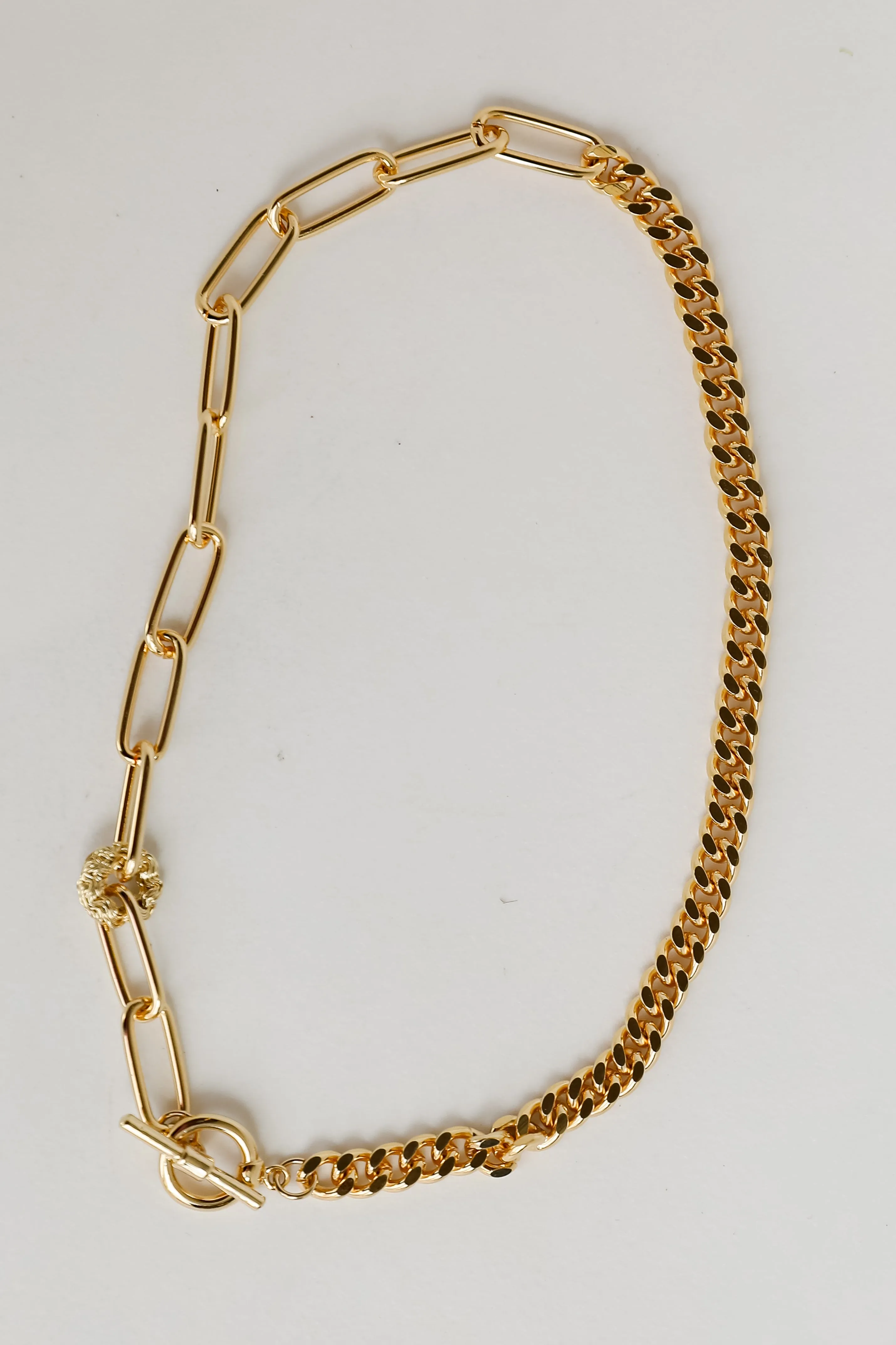 Logan Gold Chain Necklace