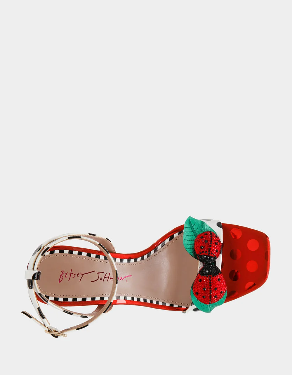 LOLLA RED WHITE MULTI Betsey Johnson