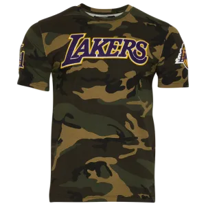 Los Angeles Lakers Logo Pro Team T-Shirt Camo