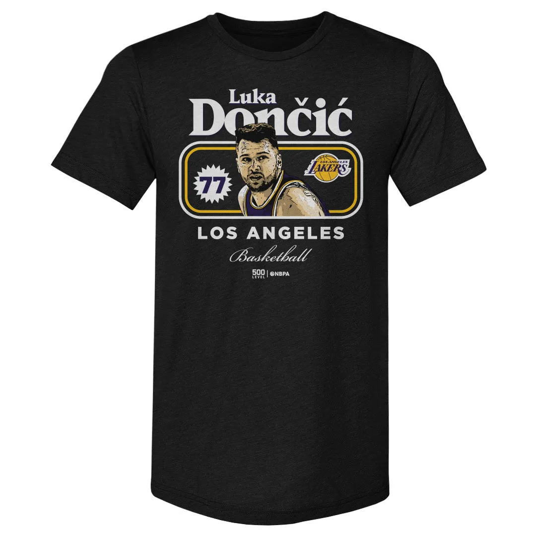 Luka Doncic Los Angeles Lakers Cover WHT Tee