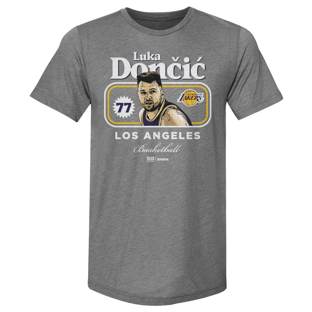 Luka Doncic Los Angeles Lakers Cover WHT Tee