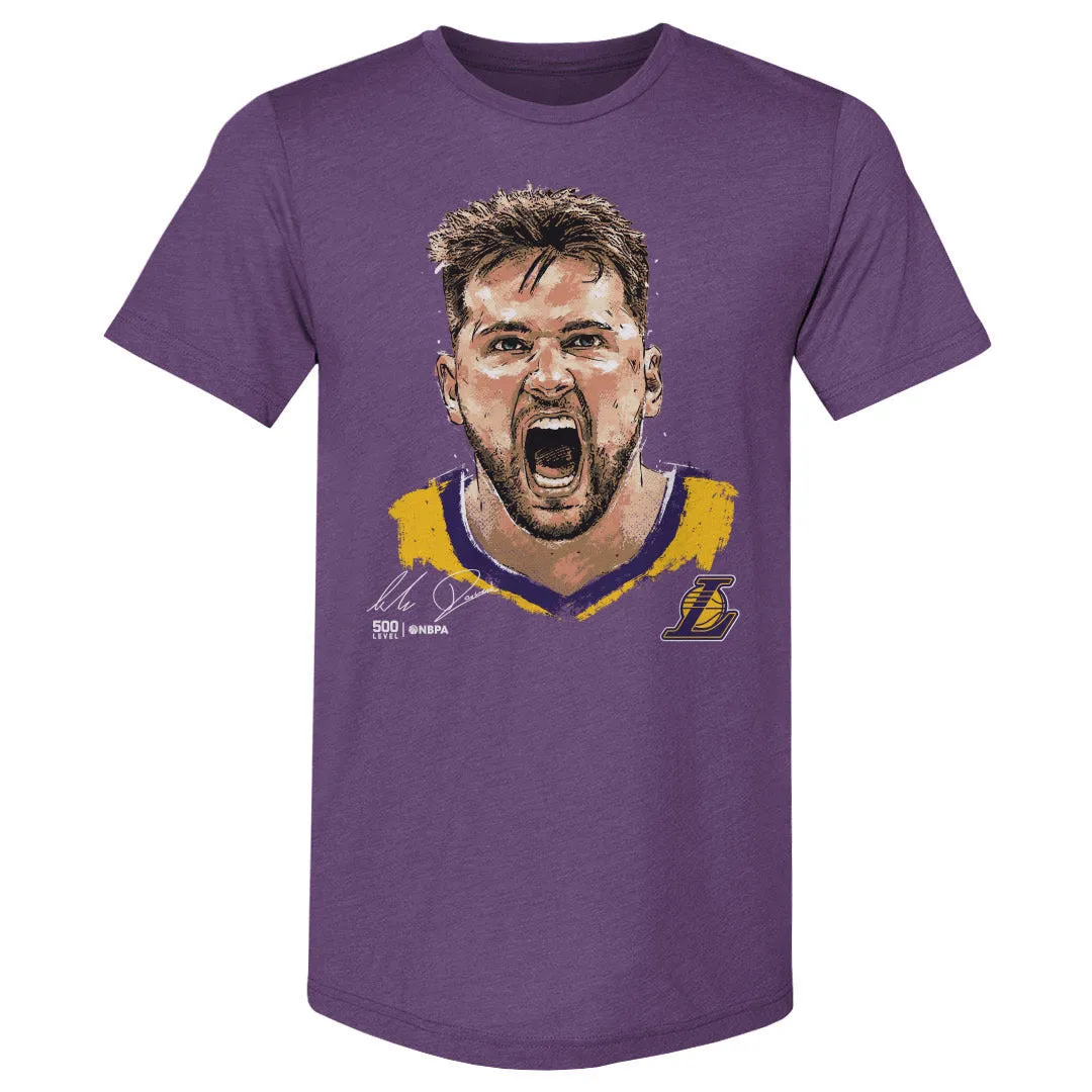 Luka Doncic Los Angeles Lakers Scream WHT Tee