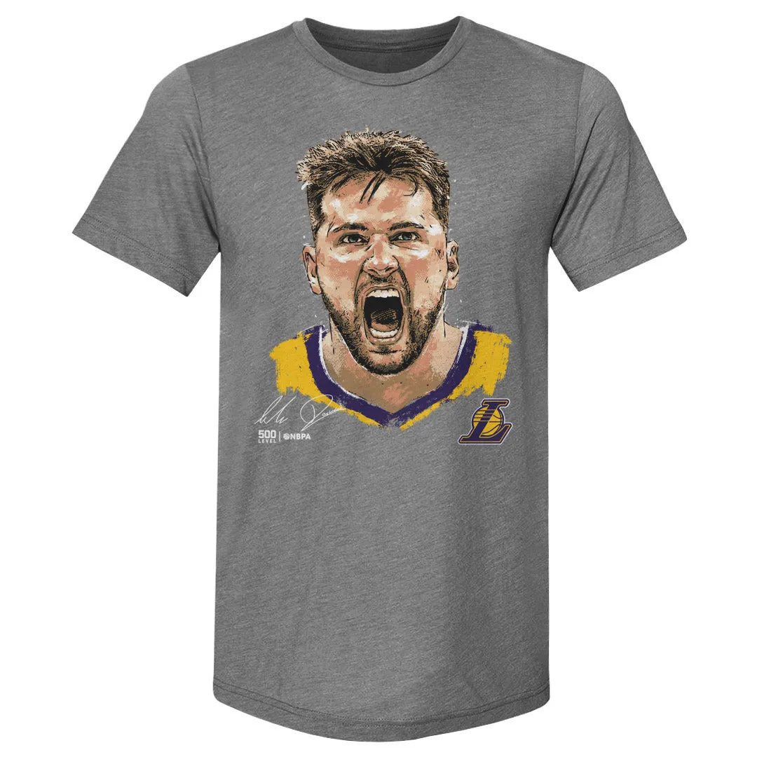 Luka Doncic Los Angeles Lakers Scream WHT Tee