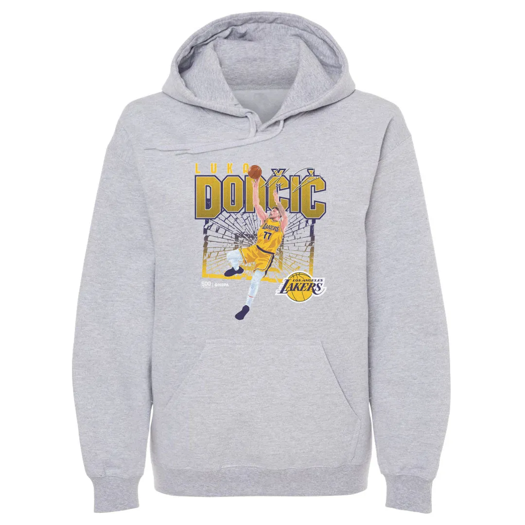 Luka Doncic Los Angeles Lakers Shattered WHT
