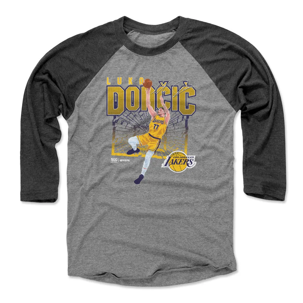 Luka Doncic Los Angeles Lakers Shattered WHT