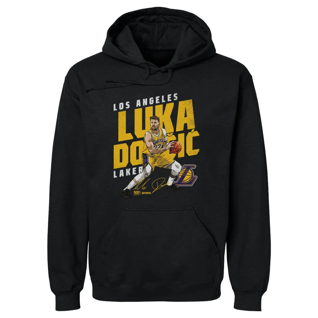 Luka Doncic Los Angeles Lakers Slant WHT