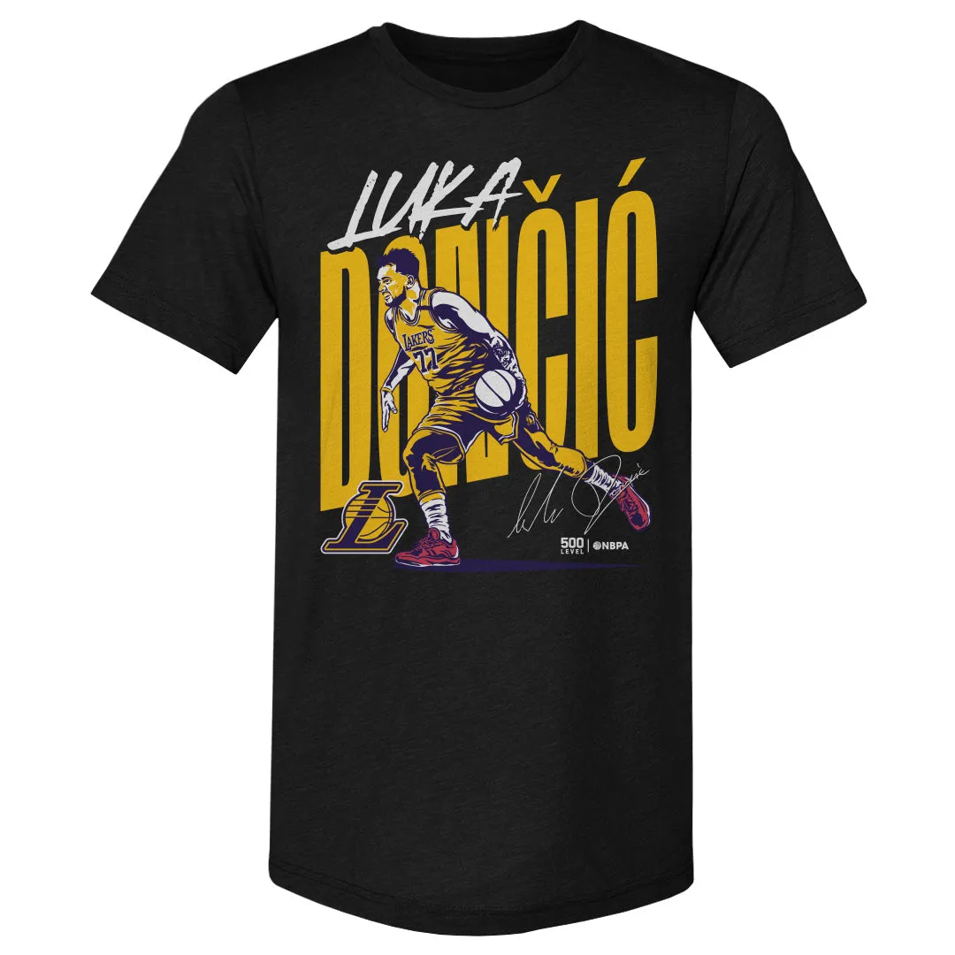 Luka Doncic Los Angeles Lakers Vector WHT