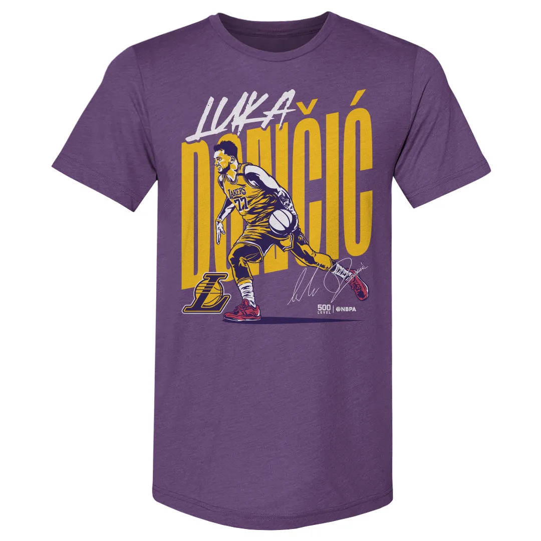 Luka Doncic Los Angeles Lakers Vector WHT