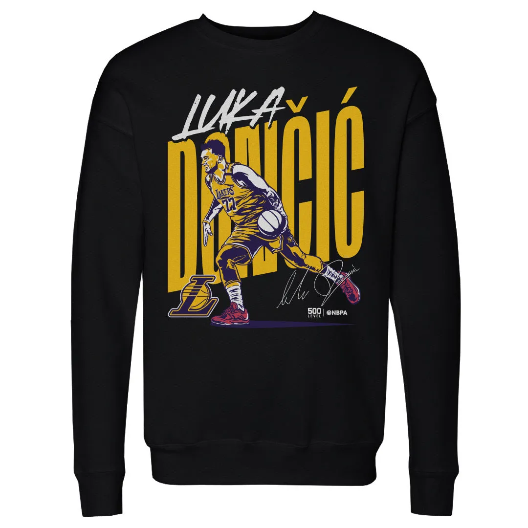 Luka Doncic Los Angeles Lakers Vector WHT