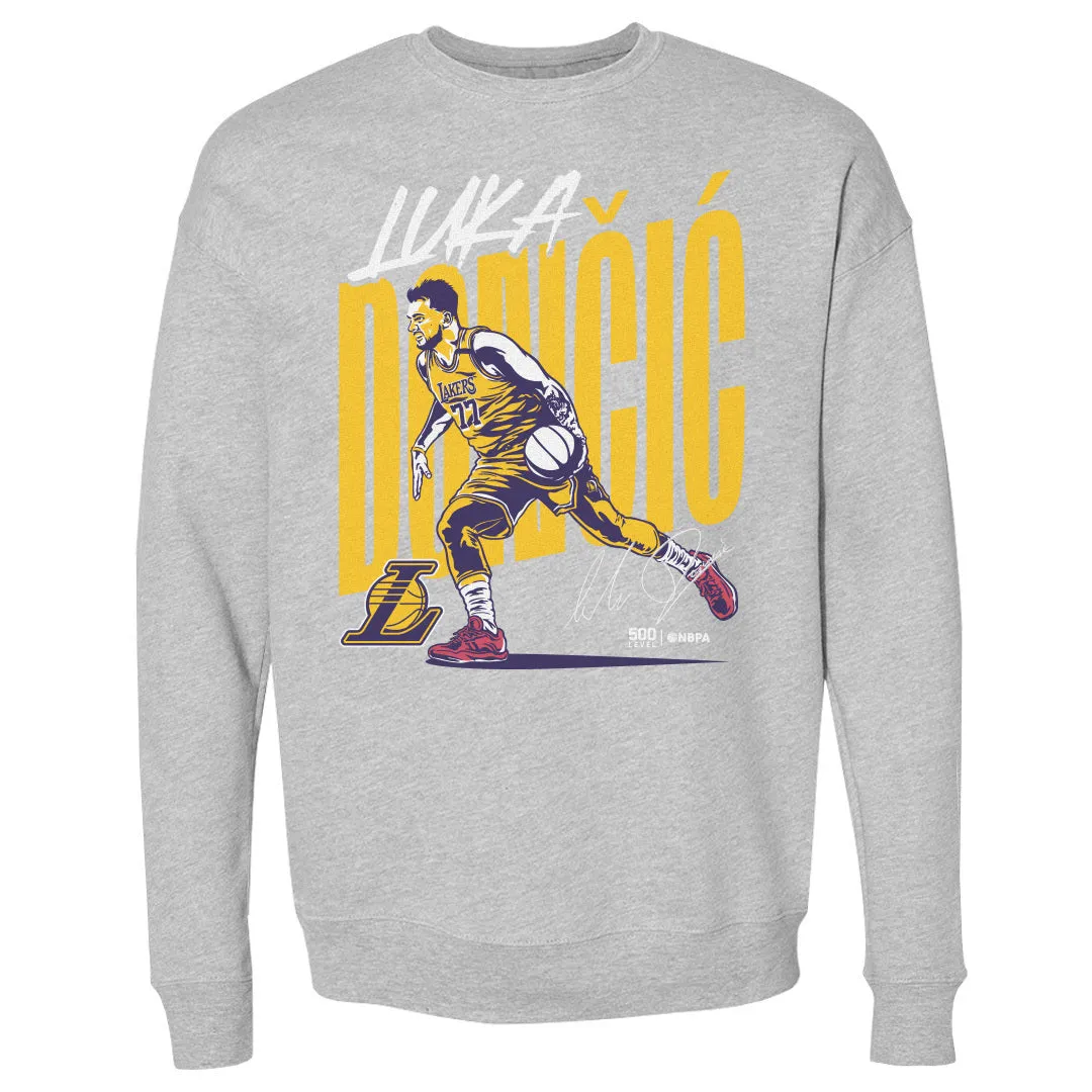 Luka Doncic Los Angeles Lakers Vector WHT