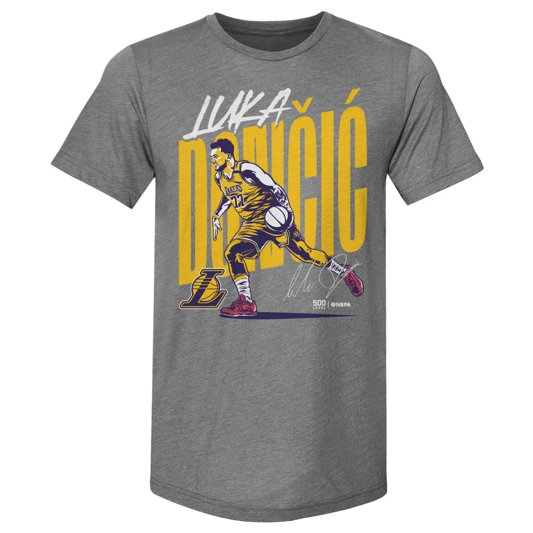 Luka Doncic Los Angeles Lakers Vector WHT