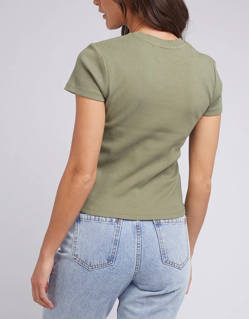 Margo Tee 3 Pk White/Black/Khaki