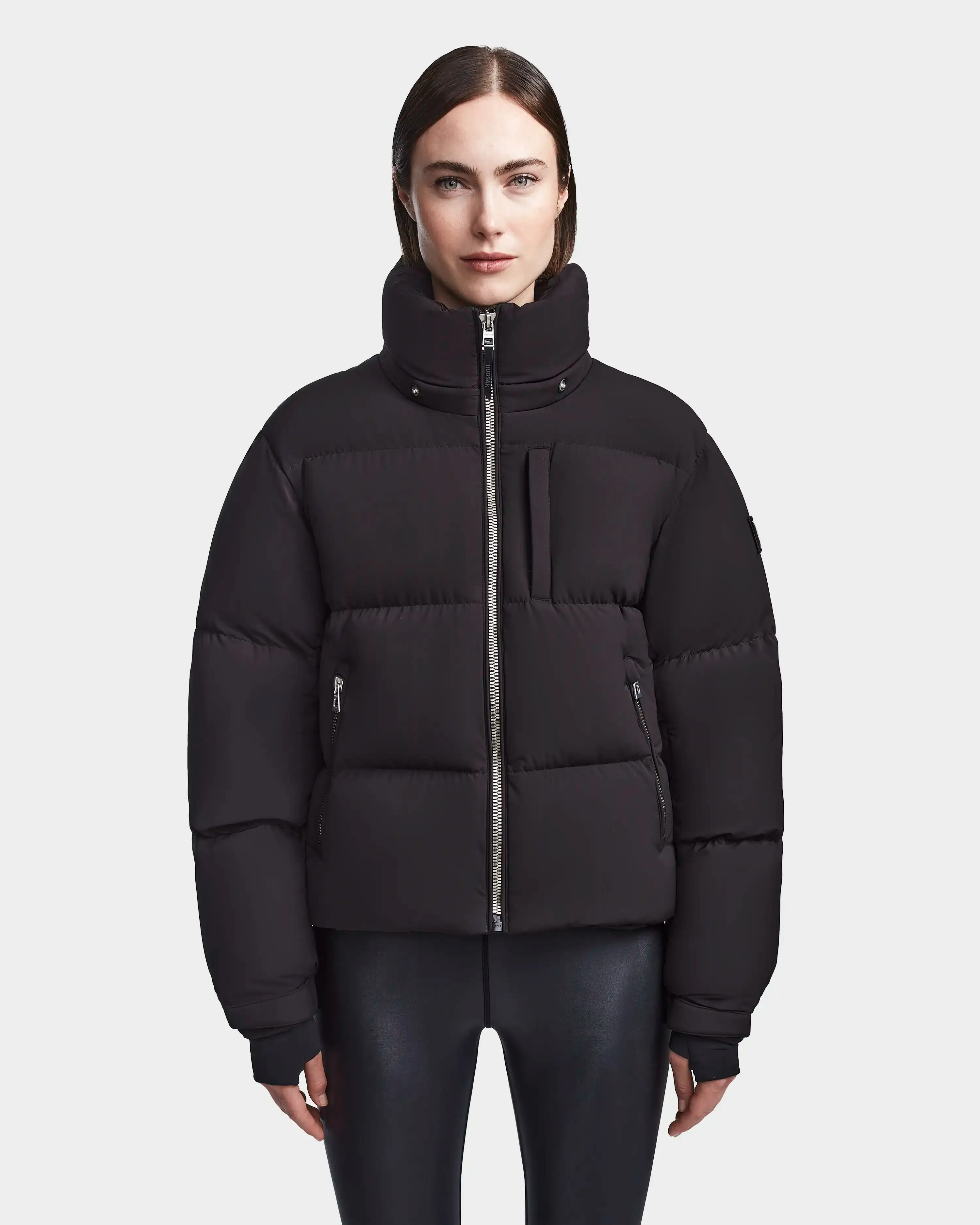 MAVE M WOMEN'S MATTE DOWN PUFFER WITH HOOD