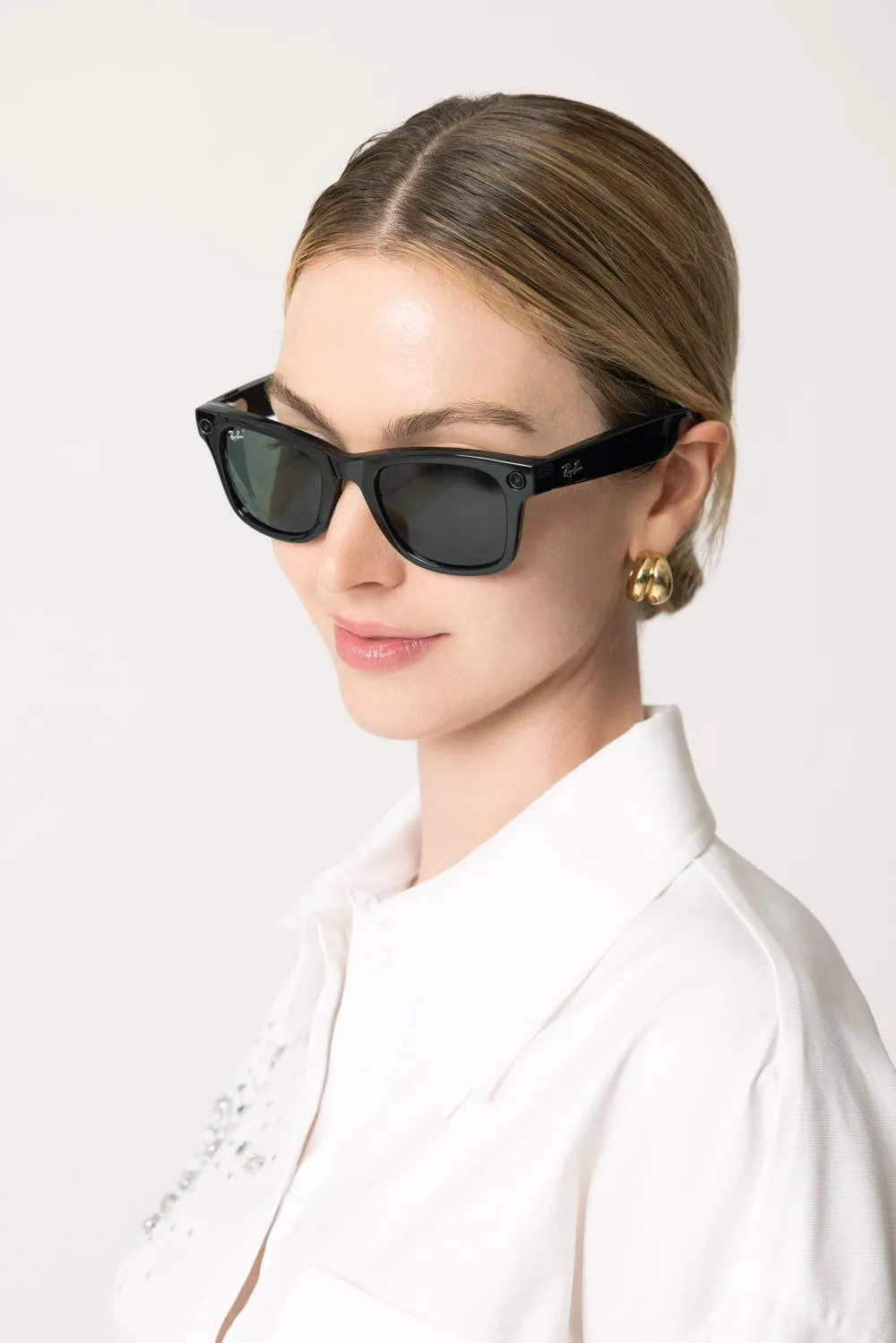 Meta Wayfarer - Shiny Black Green