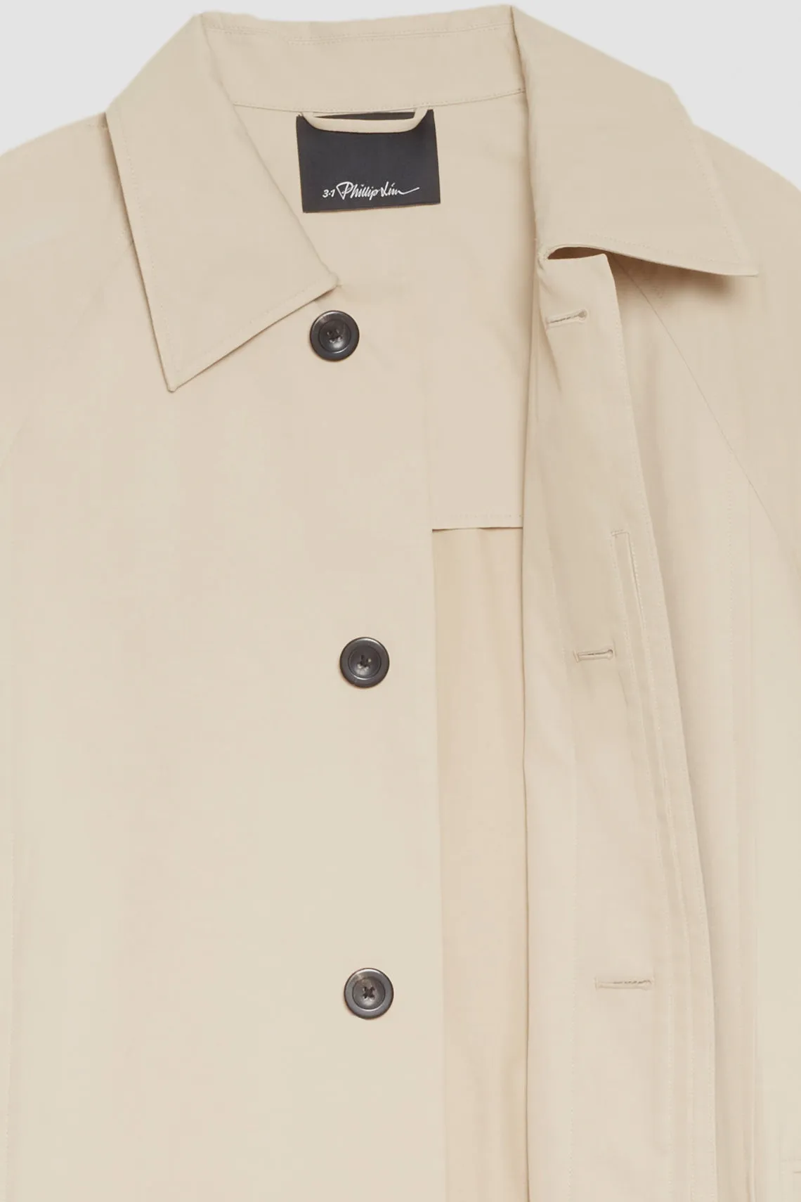 Mid-Length Belted Trench Coat