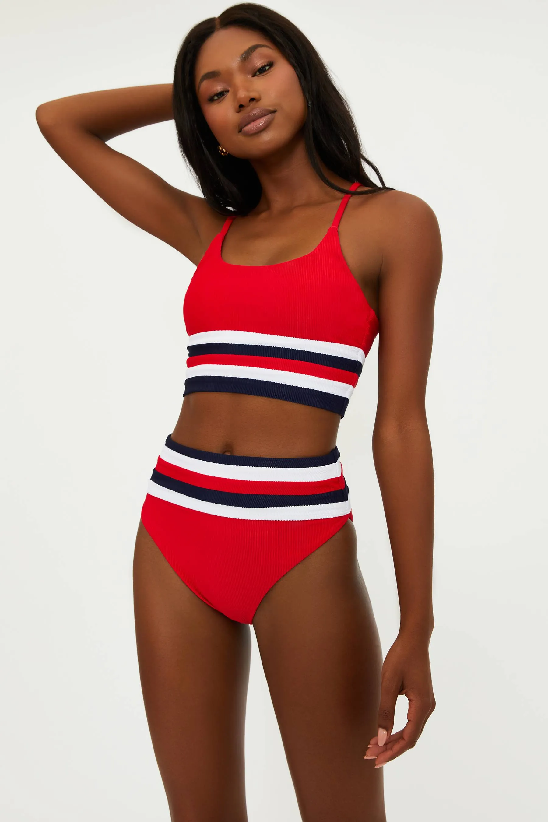 Millie Bottom American Colorblock Beach Riot