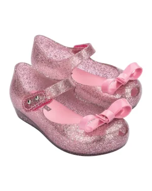 Mini Melissa Ultra Bow Baby Ballerina Flat
