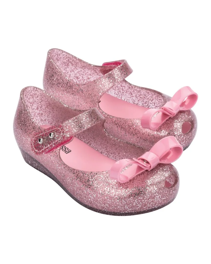 Mini Melissa Ultra Bow Baby Ballerina Flat