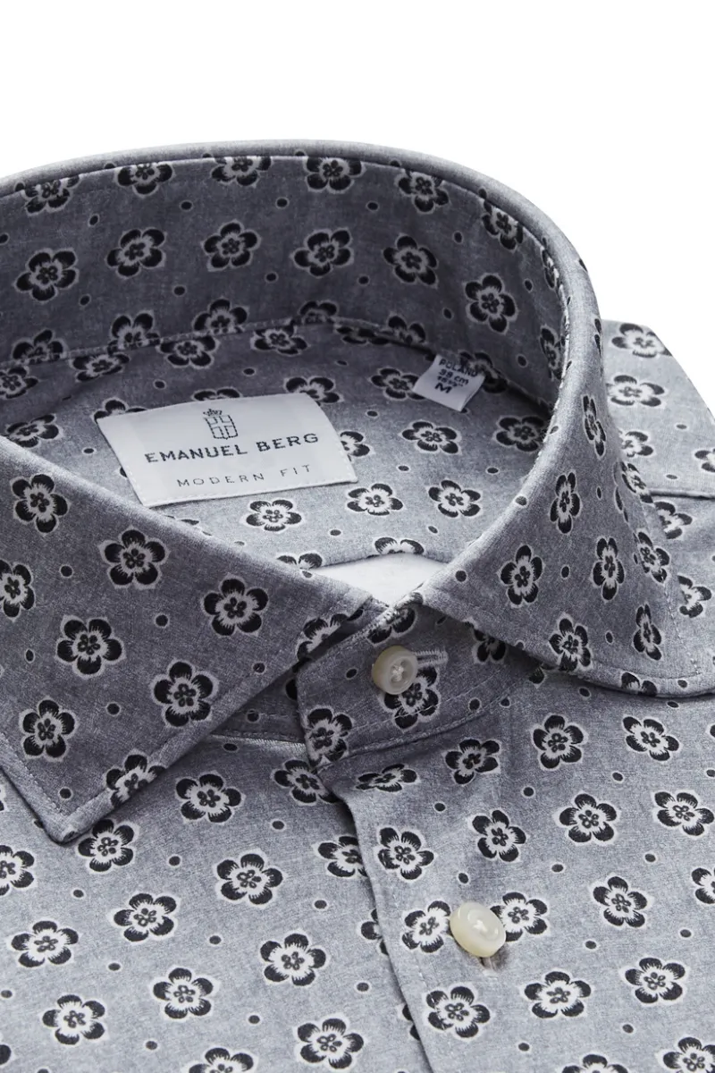 Modern 4-Flex Floral Shirt