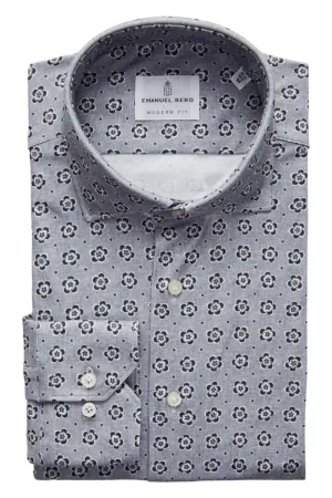 Modern 4-Flex Floral Shirt