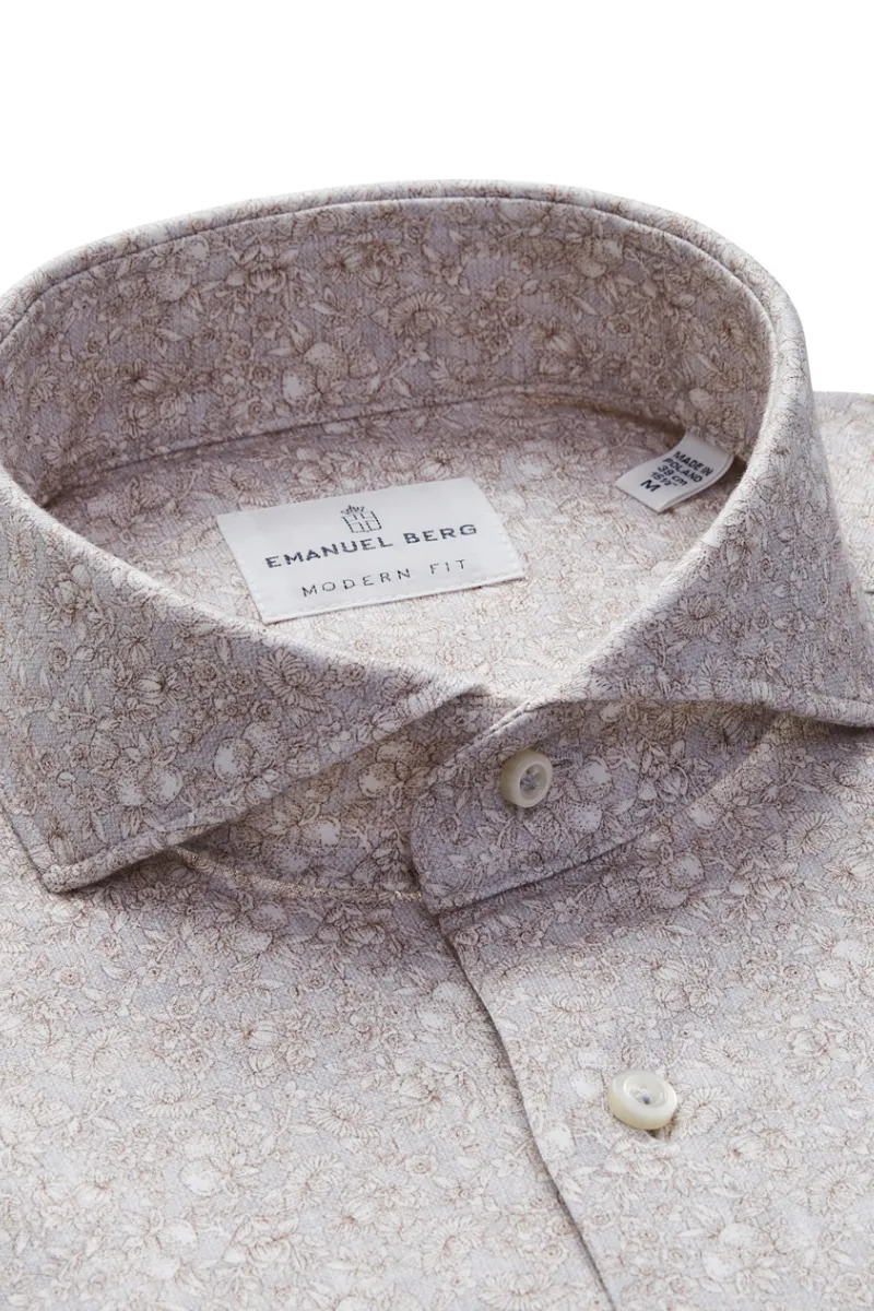 Modern 4-Flex Floral Shirt