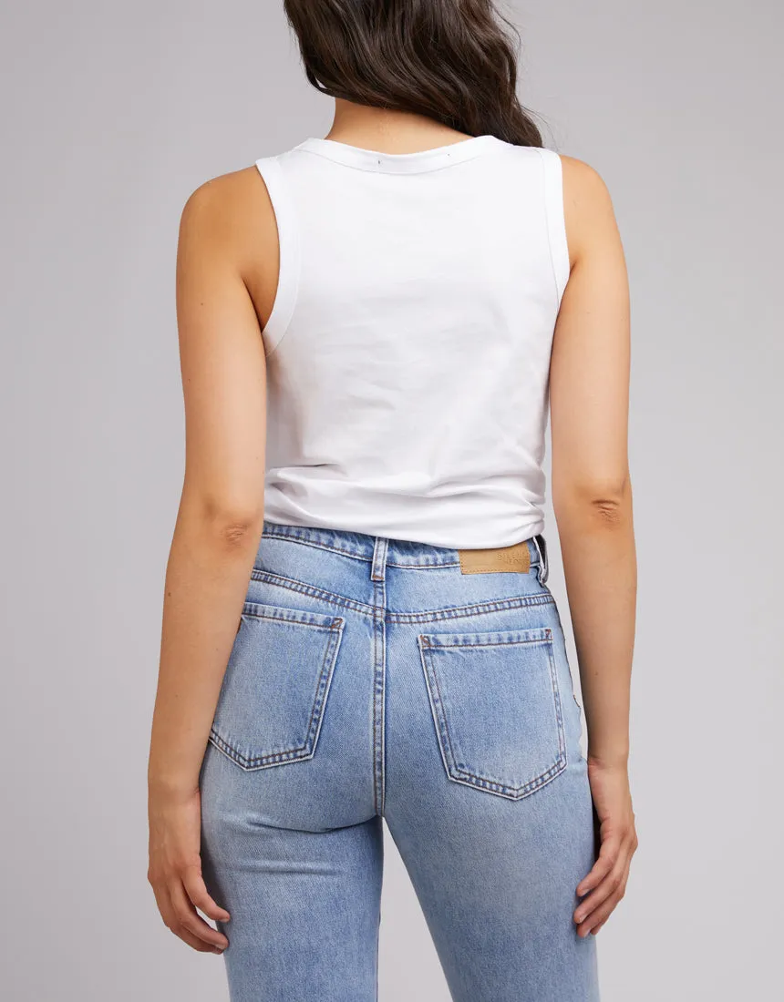 Off Beat Tank 3pk White/Black/Khaki