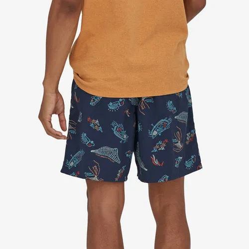 Patagonia Men's Baggies Longs - 7" - Clean Currents: Tidepool Blue