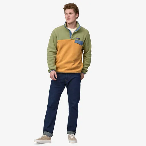 Patagonia Men's Lightweight Synchilla Snap-T Fleece Pullover - Pufferfish Gold