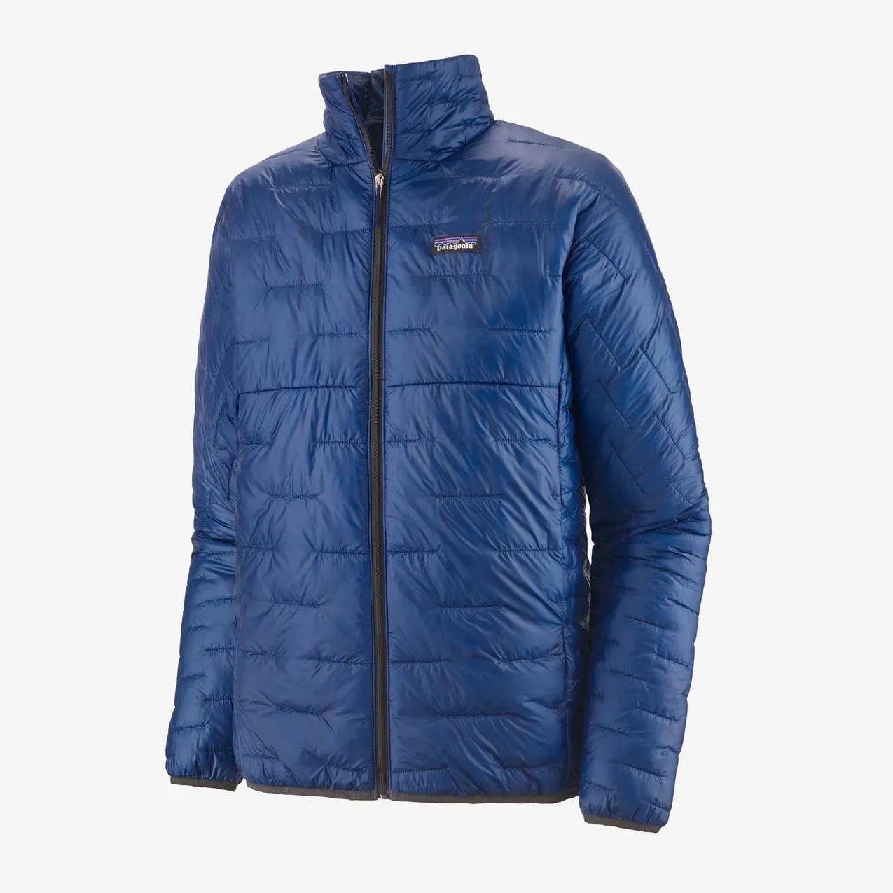 Patagonia Men's Men's Micro Puff Jacket - Superior Blue w/Ink Black