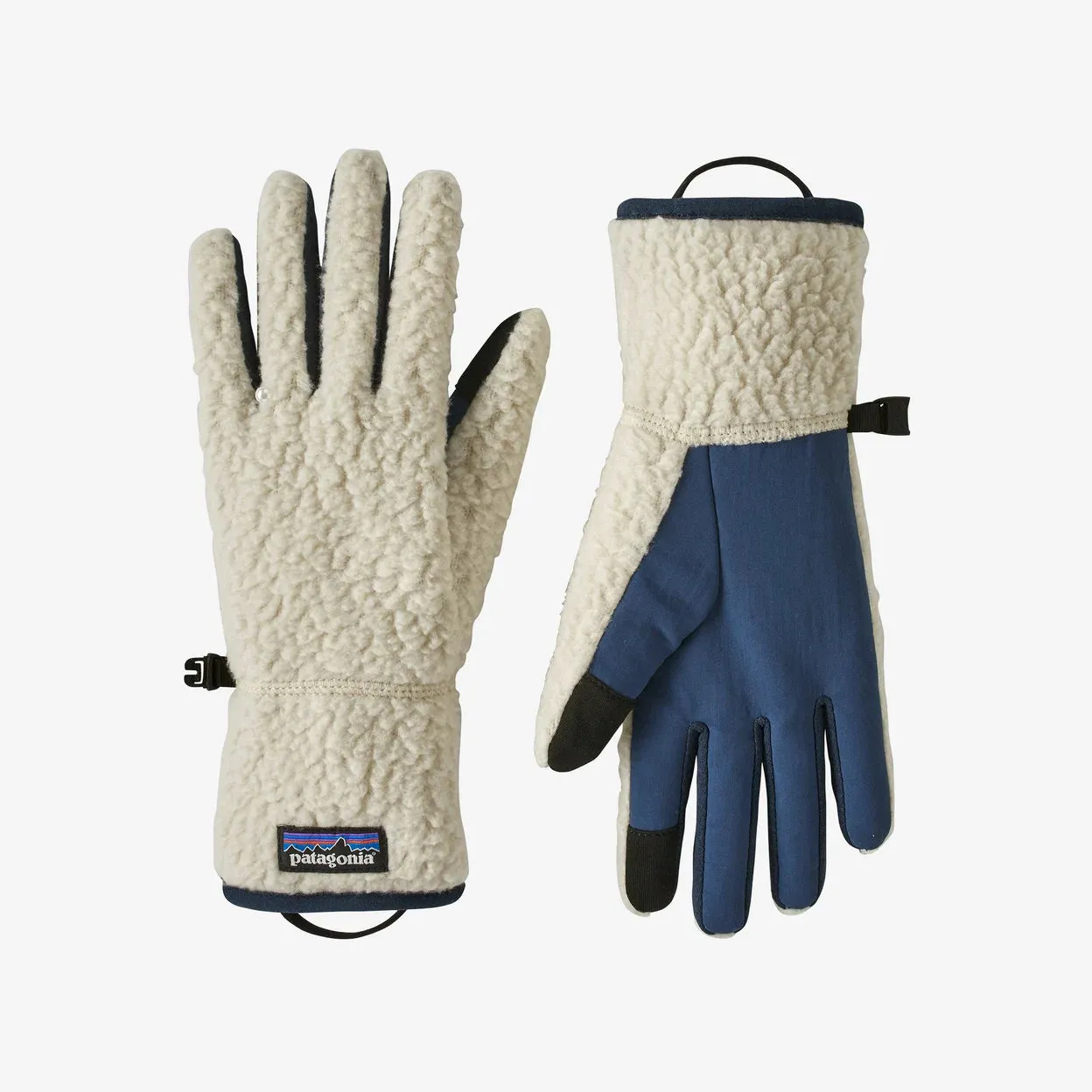 Patagonia Retro Pile Fleece Gloves - Pelican