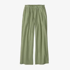 Patagonia Women's Regenerative Organic Certified Cotton Essential Pants - Salvia Green
