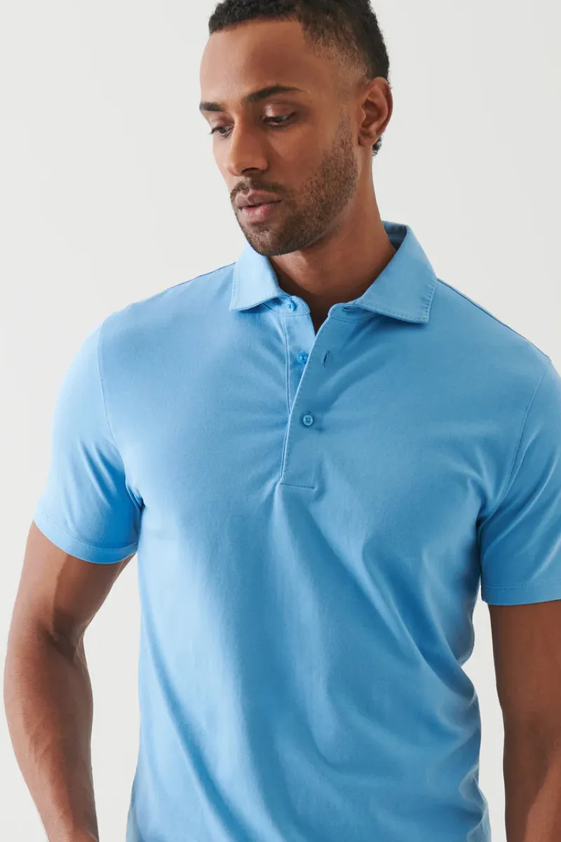 Pima Cotton Stretch Polo