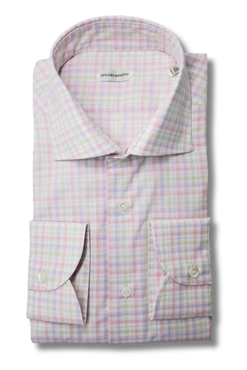 Pink Check Shirt