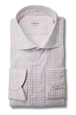 Pink Check Shirt