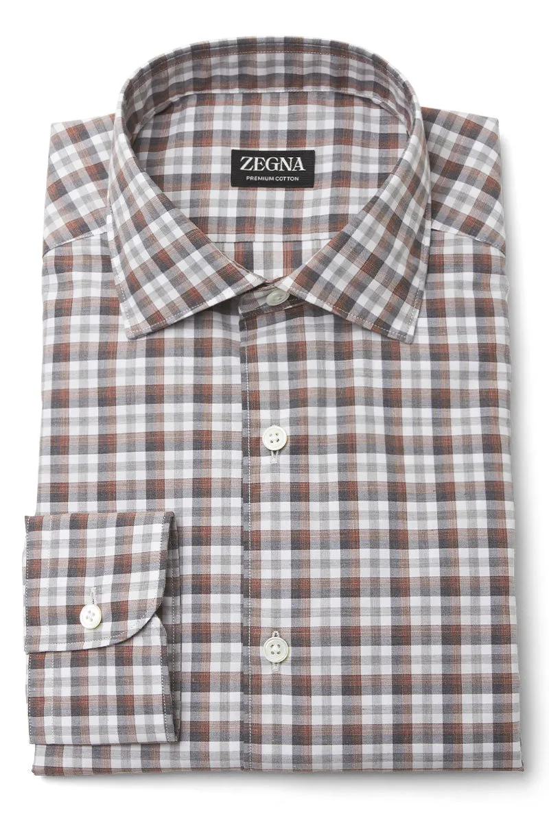 Premium Cotton Check Shirt