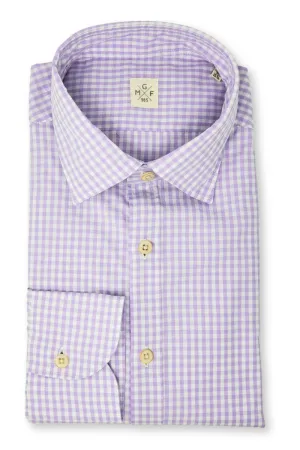 Purple Check Shirt